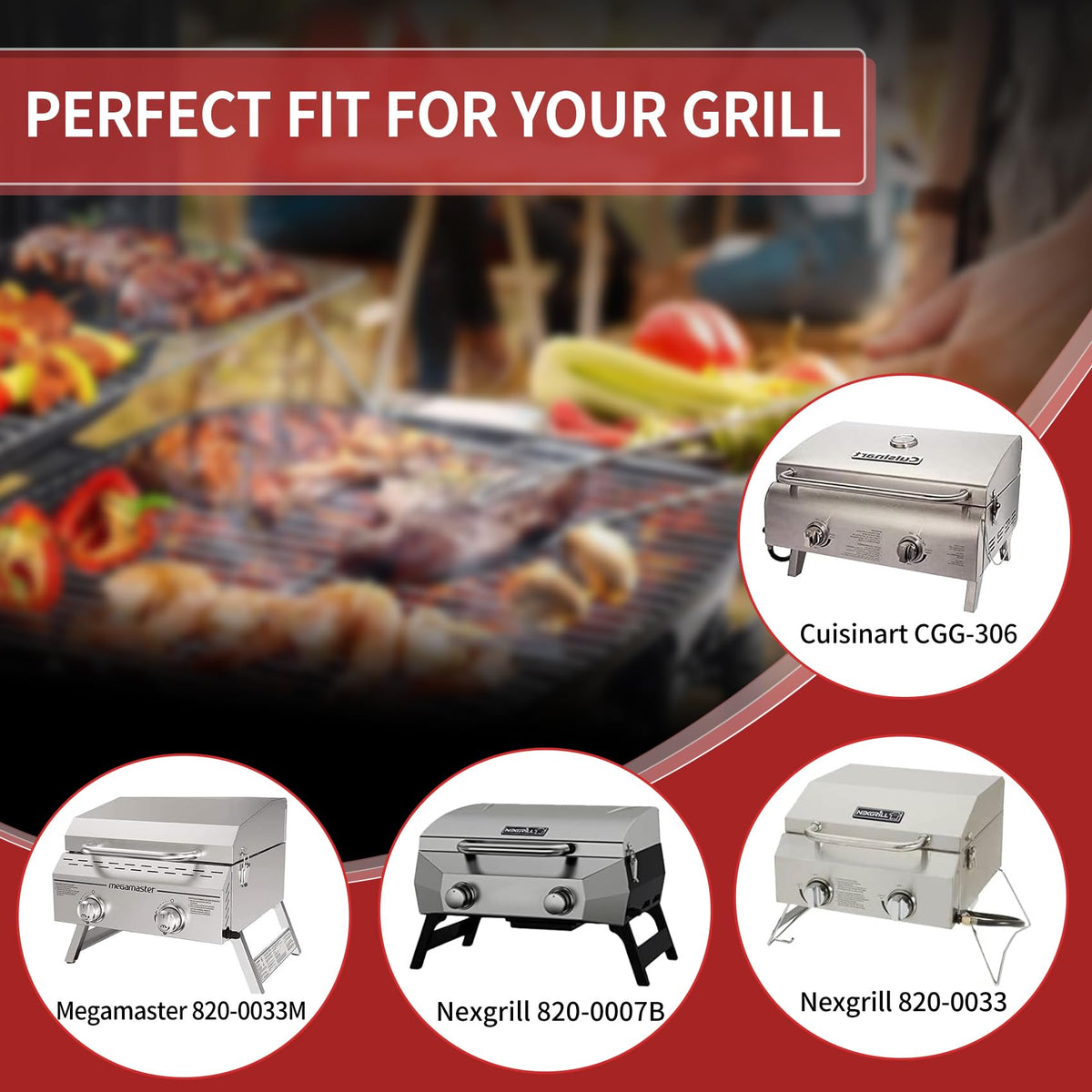 Terefour flame tamer 13x6-1 for Nexgrill fits seamlessly, guiding drips away.