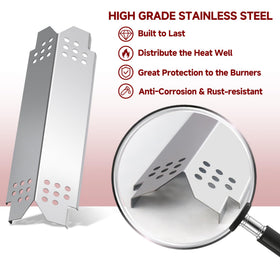 Terefour heat plate set for Nexgrill 4-burner, durable and reliable.
