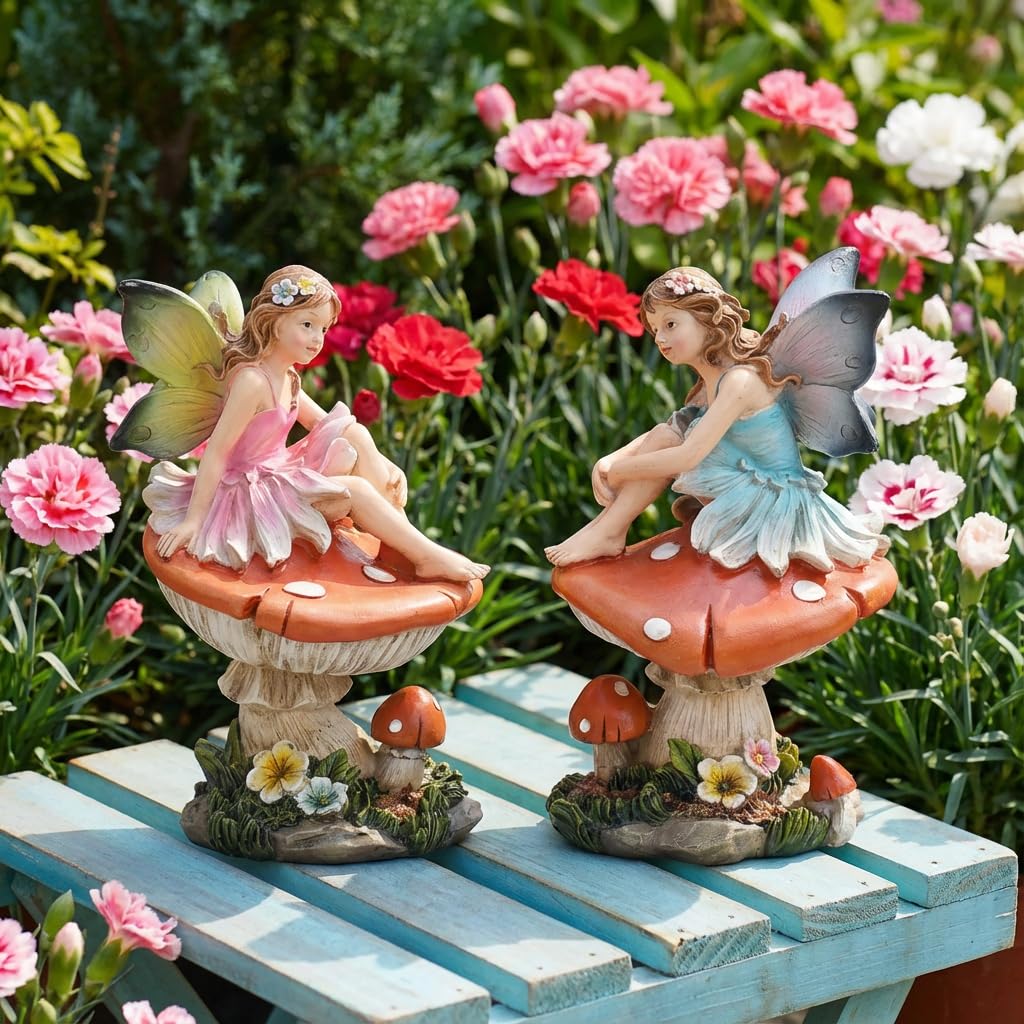 TERESA'S COLLECTIONS fairy decor for outdoors suits yards and porches