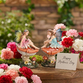 TERESA'S COLLECTIONS resin statue withstands weather for year-round display