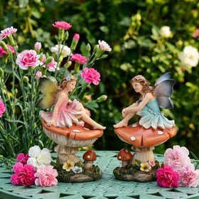 TERESA'S COLLECTIONS fairy garden statue makes a thoughtful gift for garden lovers