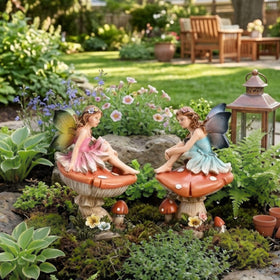 TERESA'S COLLECTIONS charming design complements fairy garden displays