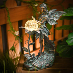 TERESA'S COLLECTIONS Garden Fairy indoor table centerpiece adds charm