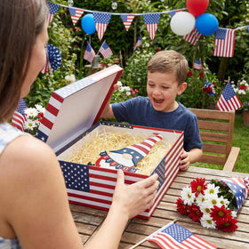 TERESA'S COLLECTIONS ideal gift for Independence Day, Memorial Day, or Veterans Day