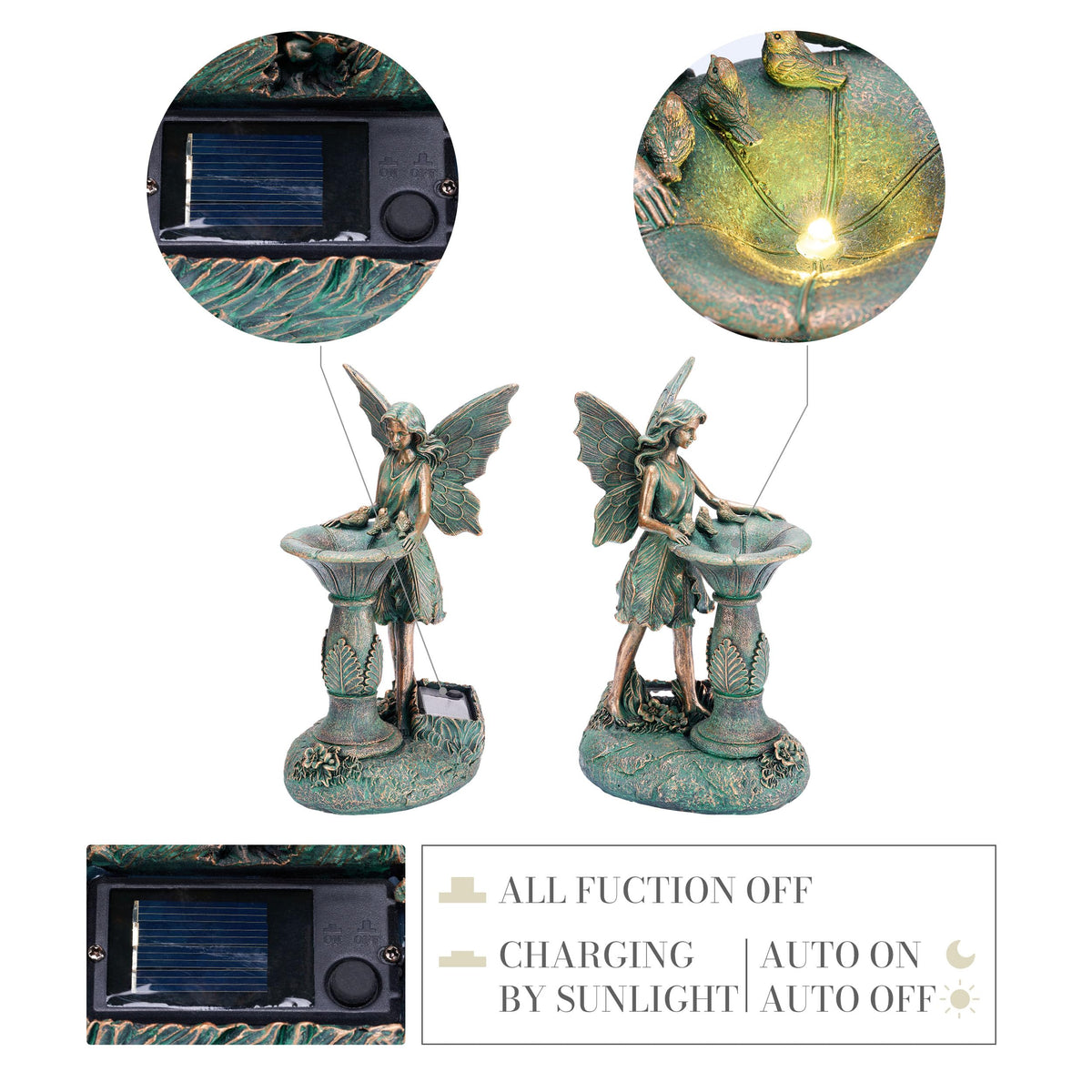 Ideal placement on porches, balconies, or window sills to brighten entryways outdoors.