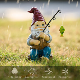 Teresa's Collections resin statue showcases hand painted detail for garden appeal.