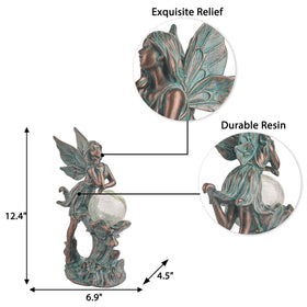 Teresa's Collections table-top fairy decor adds whimsy to windowsills and indoor centerpieces.