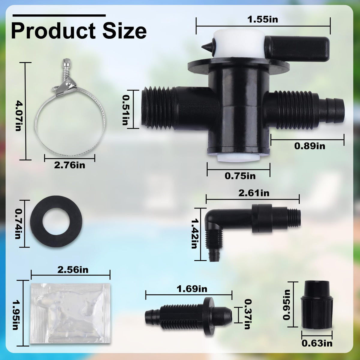 Easy-to-follow assembly of TERGTIRY R172064 parts for DIY replacement