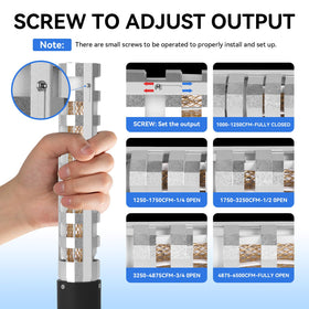 TERGTIRY silent-operation bulb keeps living spaces comfortable