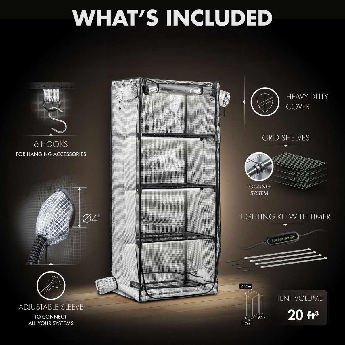 Compact Terra Fungus Martha Tent fits small spaces without sacrificing capacity