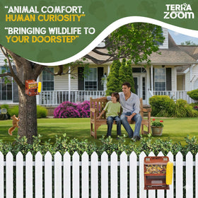 Terra Zoom chew-resistant metal construction lasts through seasons.