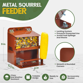 Terra Zoom chipmunk nuts bar offering versatile wildlife feeding.