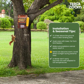 Terra Zoom easy hanging setup for quick outdoor installation.