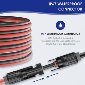 TerraSitze IP68 PA nylon seal guards wires against dust and water