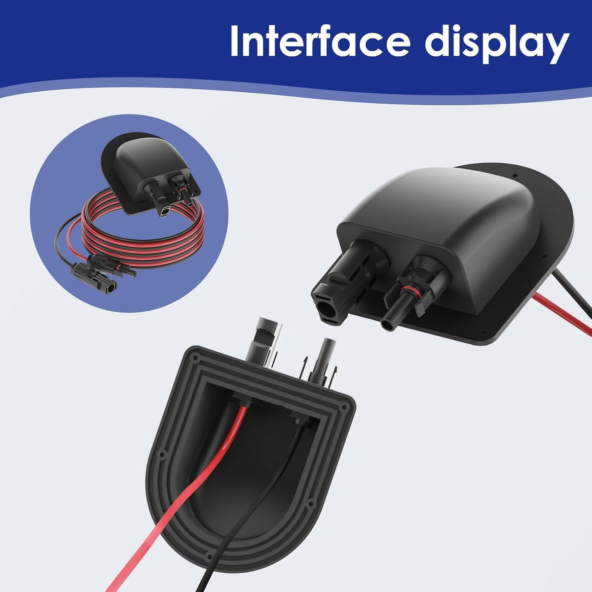 TerraSitze ten-foot tenawg solar extension cable enables quick off-grid connections