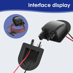 TerraSitze ten-foot tenawg solar extension cable enables quick off-grid connections