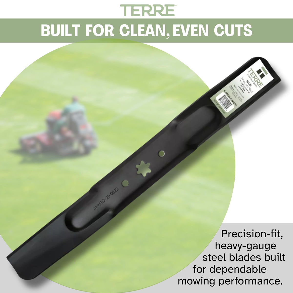 Durable Terre blade with robust construction and reliable performance