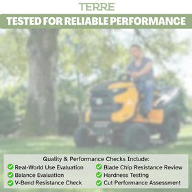 Two-blade pack from Terre ready for installation and balance