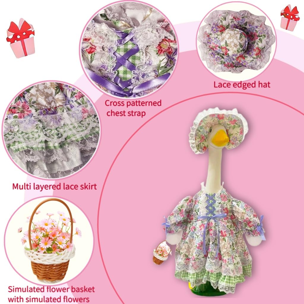 Terreva Faux daisies bundles add instant seasonal texture to your lawn statue.