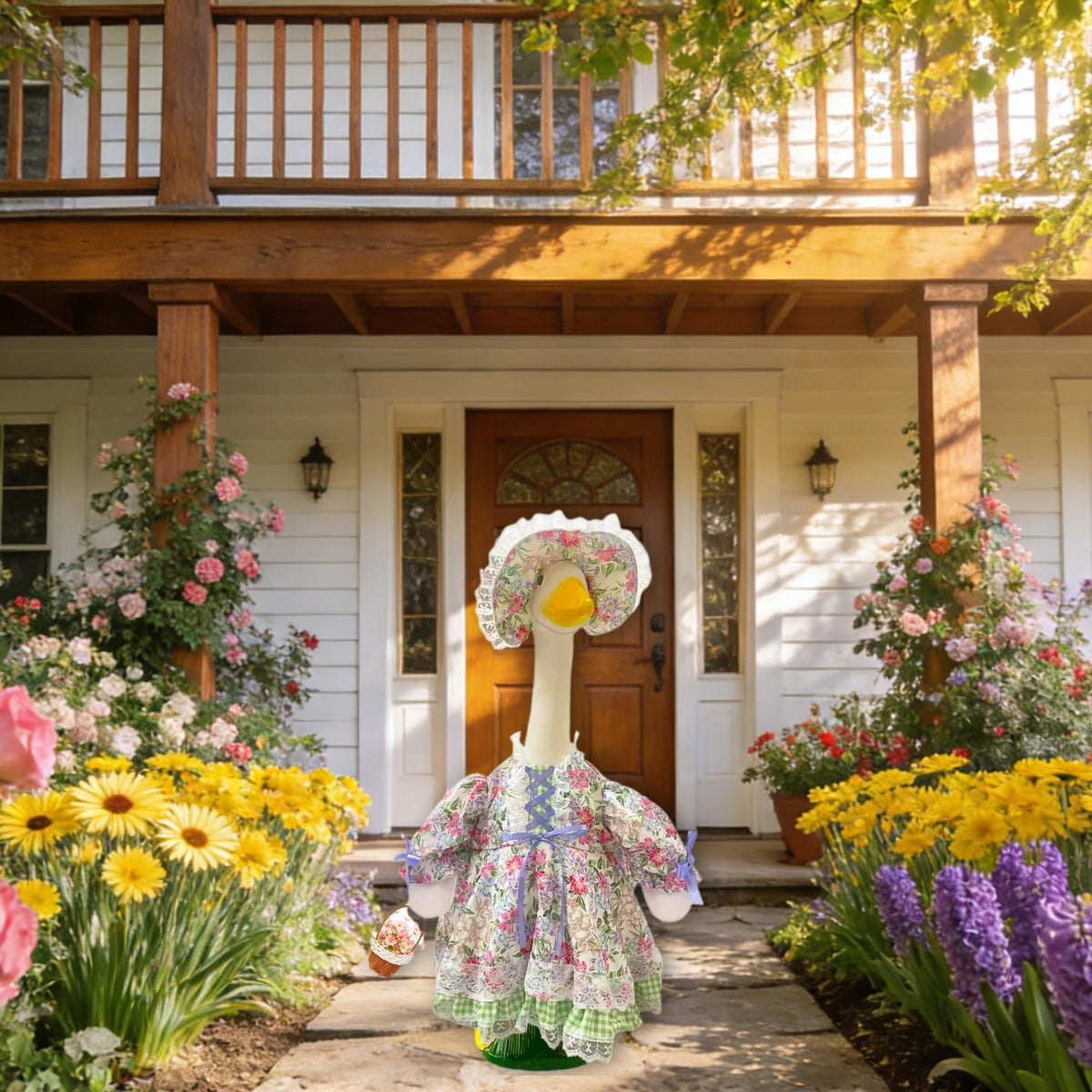 Terreva Spring brunch-ready display turns your yard into a conversation starter.