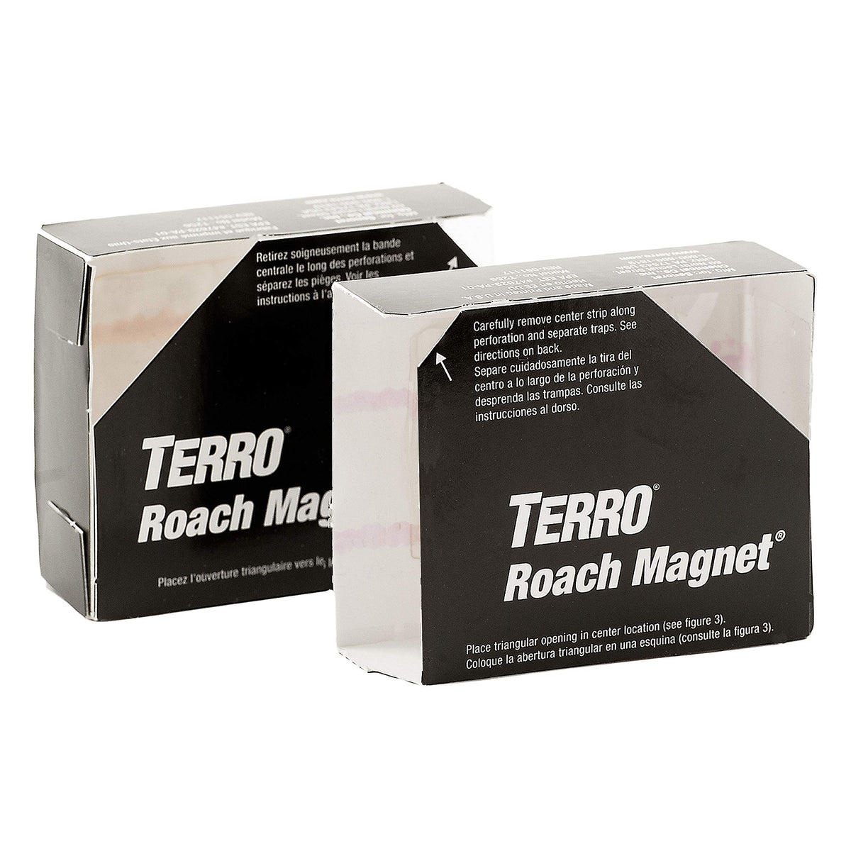 Terro Roach Magnet packaging shows 24 traps for coverage