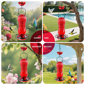 TERULF metal base and ring deliver sturdy construction for outdoor use.