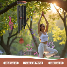 TERVEEX wind chimes as memorial gift evokes timeless remembrance.