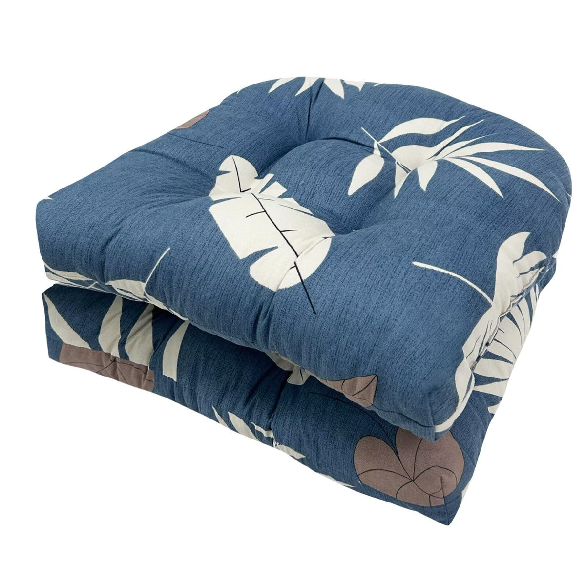 TESICA 18x18 U-shaped seat cushion on a dining chair for all-season comfort