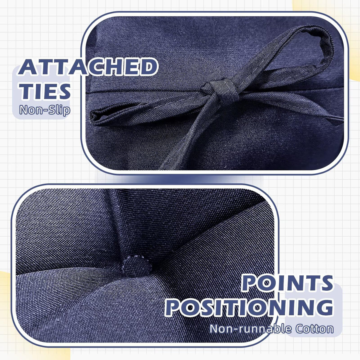 Suitable for garden balcony patio or sunroom chairs with TESICA cushions