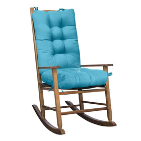 TESICA sky blue seat cushion 17x17 for patio chairs offering plush comfort
