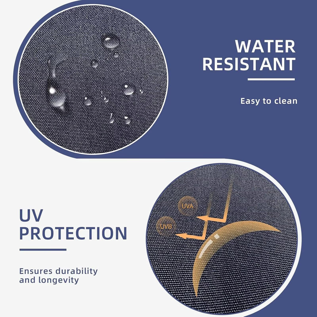 TESICA teal U-shaped cushion care-friendly spot clean and sun dry