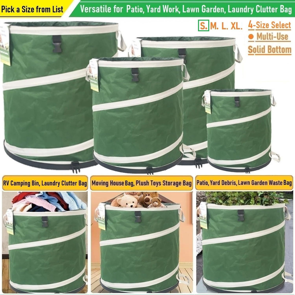 Tespher four-handle reinforced design simplifies lifting and carrying.