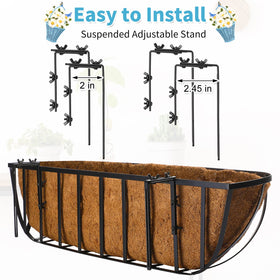 Tessco for you adjustable brackets enable simple railing installation.