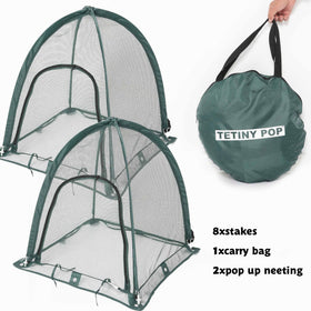 TETINY POP 28x28x32 inch coverage suited for versatile garden protection.