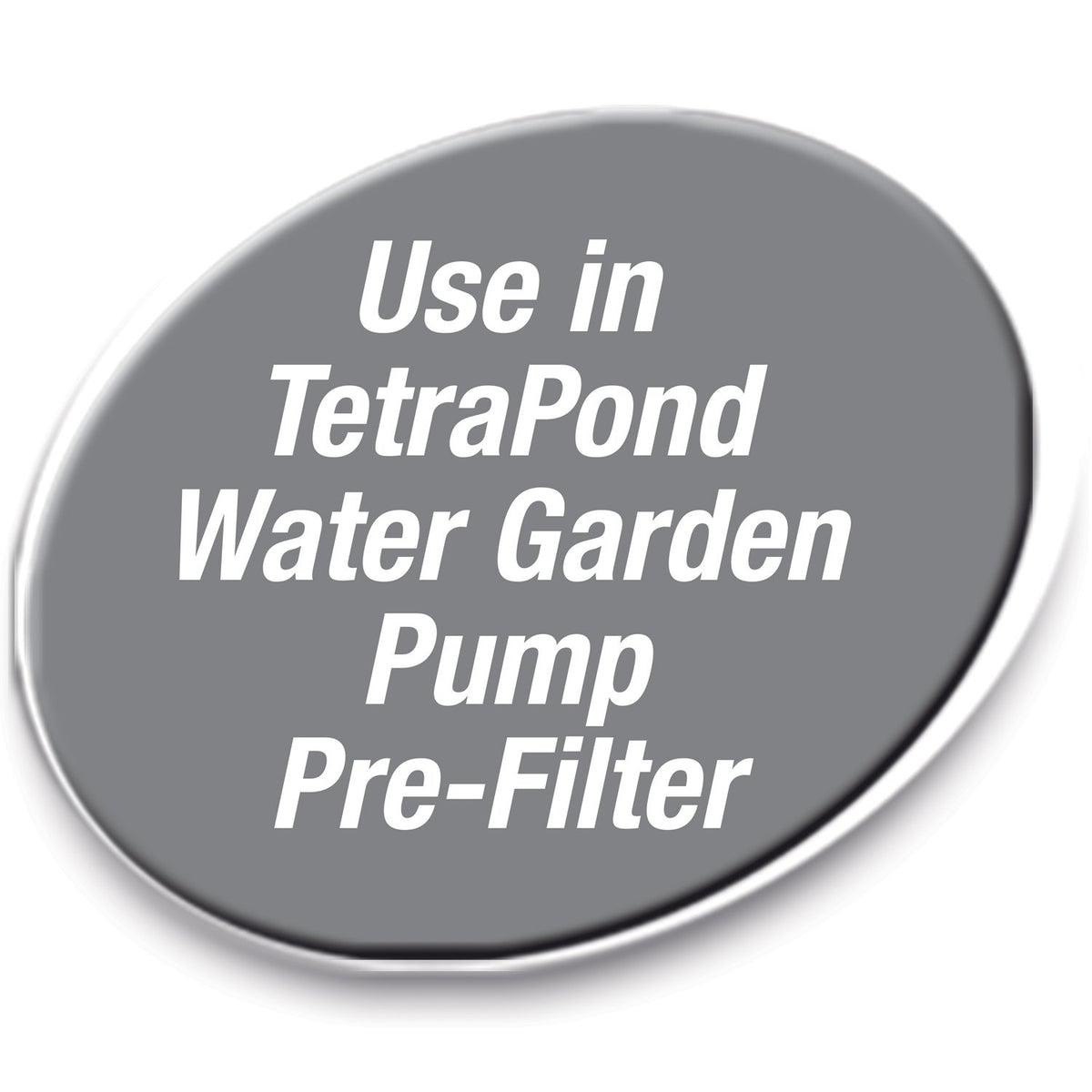 Coarse foam cylinder for TetraPond pre-filter to capture debris.