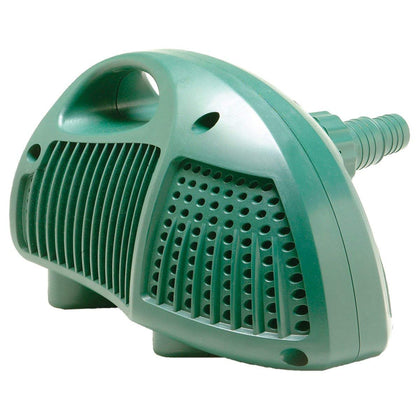 Tetra Pond Debris-Handling Pump in exterior setup enhances continuous pond flow and filtration.