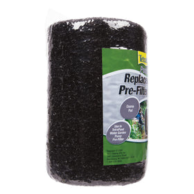 Easy-change replacement foam for quick pond maintenance.