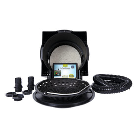 Tetra Pond Skimmer pre-filter protects the pump from clogs during busy seasons