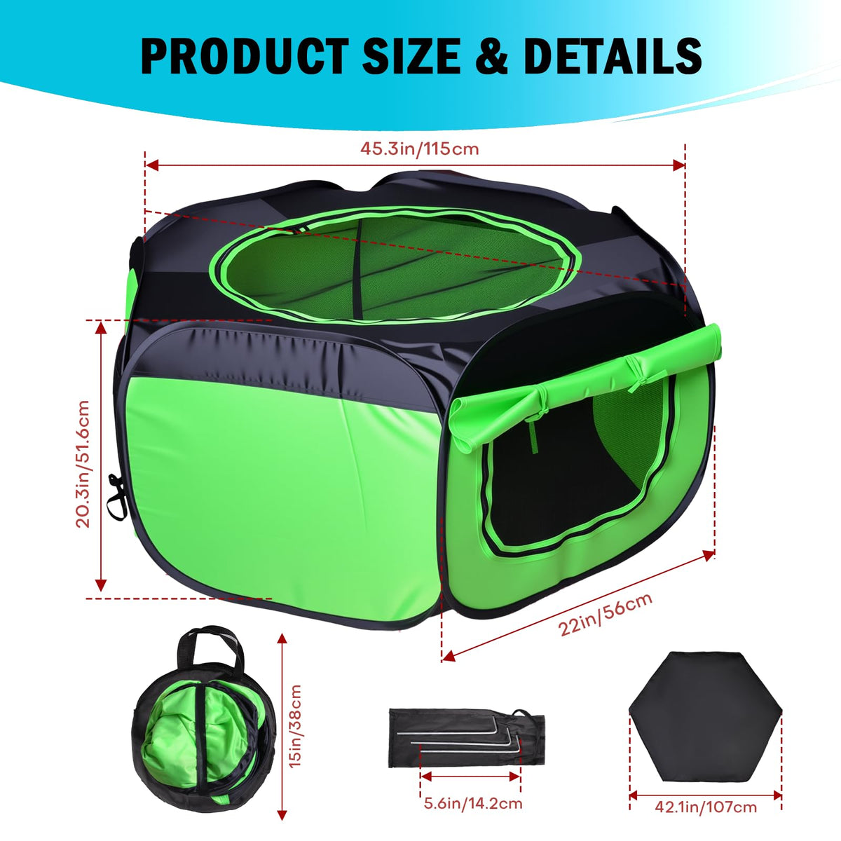 Tetuga ground pegs secure outdoors for stability.