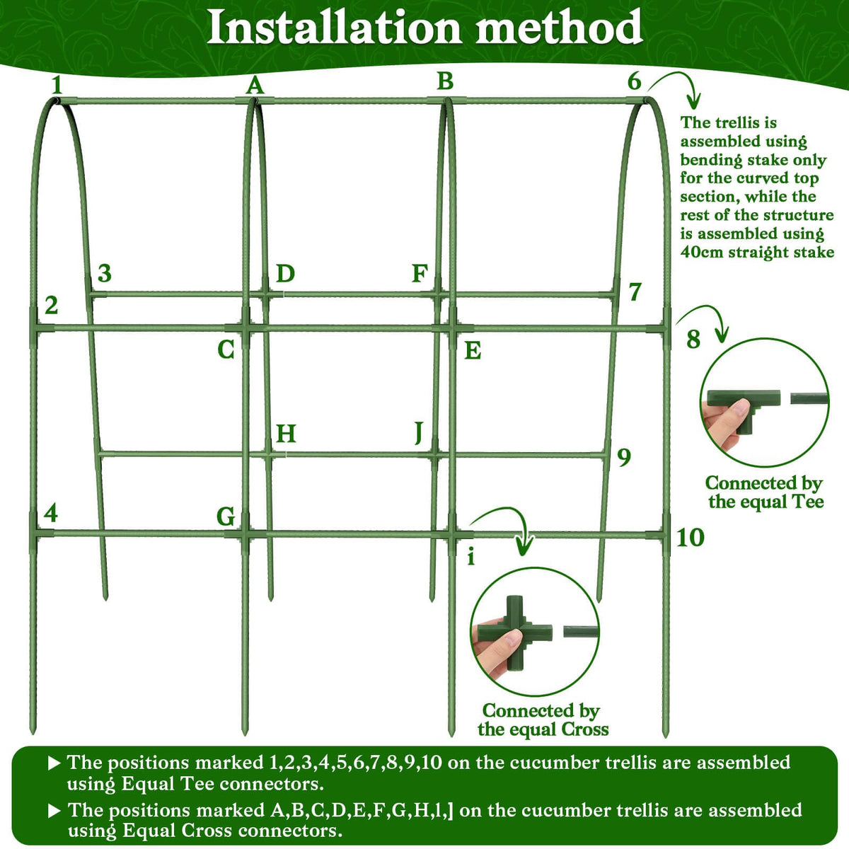 Tetutor outdoor weatherproof trellis stands up to sun and rain.