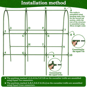 Tetutor outdoor weatherproof trellis stands up to sun and rain.