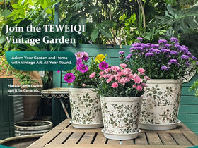 Teweiqi planter complements farmhouse and modern decor
