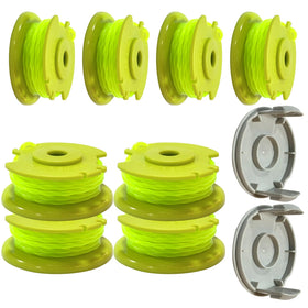 texasrun AC80RL3 trimmer line, 11 ft spool for Ryobi One+ trimmers, smooth feeding.