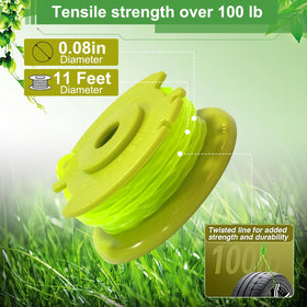 texasrun Ryobi spool line compatibility for RY2400 and RY40001, reliable yard work.