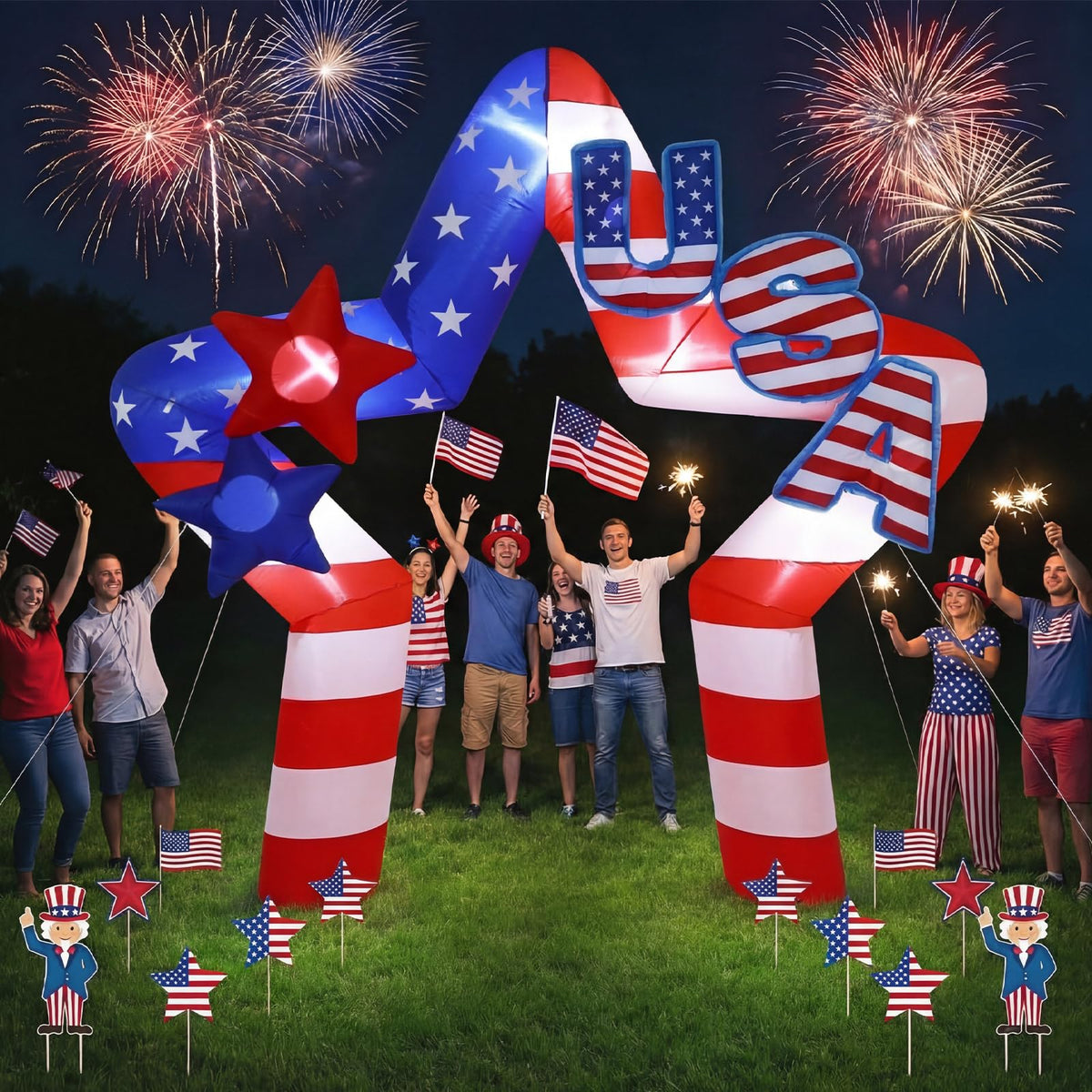 Teyva Daily durable polyester arch withstands outdoor use and stores flat after events.