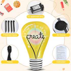 Teyva Daily VBS cross pattern highlights theme and learning moments on the bulb
