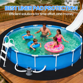 Tezhile TezhiIe round pool pad illustrating durability in outdoor use.