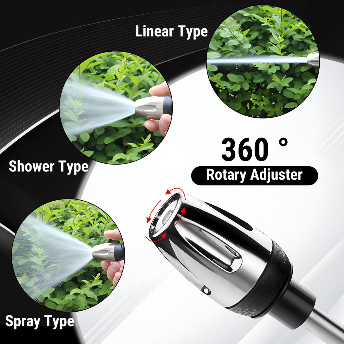 TFSUDI WaterBlitz three modes switch for versatile cleaning tasks