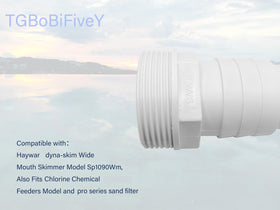 Easy installation on Hayward pumps with TGBoBiFiveY adapters.