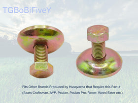 TGBoBiFiveY 532193003 replacement part sits securely on mower spindle.